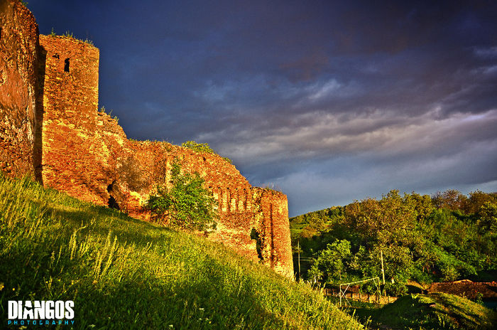 Slimnic Ruins; Photo taken at 45°55&#039;09.8&quot;N 24°09&#039;30.7&quot;E
