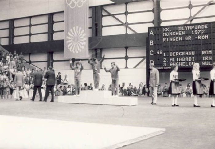 Gh.Berceanu-lupte-72; Campion olimpic la lupte,olimpiada din 1972 de la Munchen
