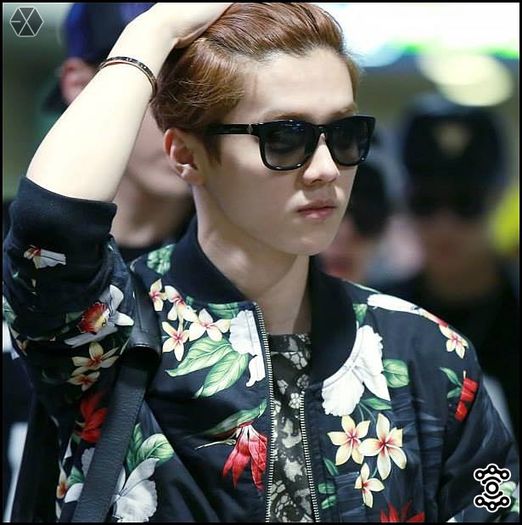 140407-08 LuHan @ Beijing & Incheon Airport.12 - exo - 140407-08 LuHan - Beijing - Incheon Airport