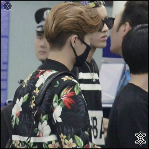 140407-08 LuHan @ Beijing & Incheon Airport.15 - exo - 140407-08 LuHan - Beijing - Incheon Airport