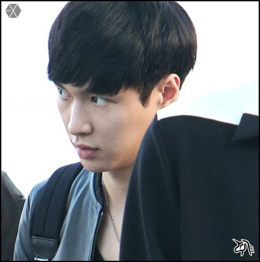 140501 Lay @ EXO-M Incheon Airport LA.01 - exo - 140501 Lay - EXO-M Incheon Airport LA