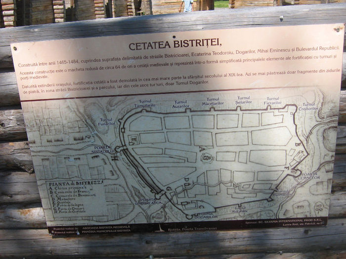 macheta Cetatii Bistrita 007