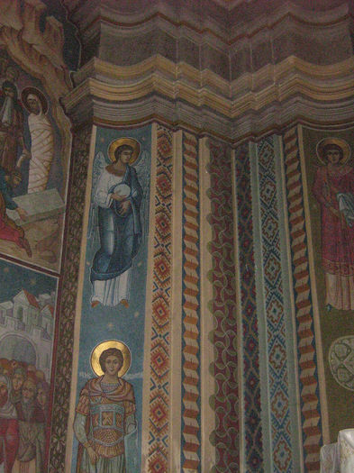 Biserica de la Coroana - pictura 014 - Bistrita sau Poarta Transilvaniei