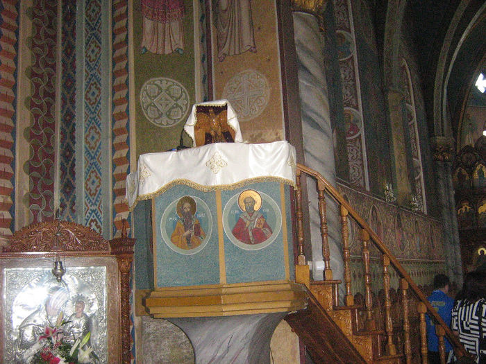 Biserica de la Coroana - pictura 015 - Bistrita sau Poarta Transilvaniei