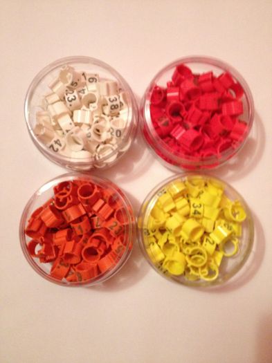 Cleme 8-9 mm cu numar