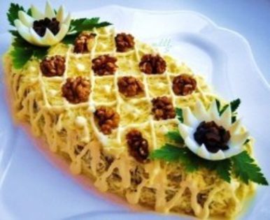 salata sensibilitate cu sunca