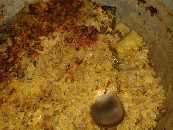 am facut cu sora mea 200 sarmale - 1000 PAPA BUN 2