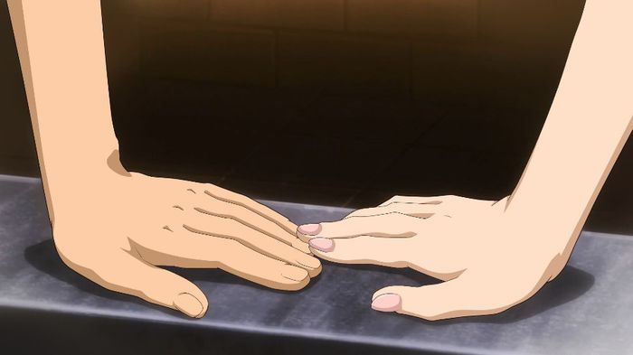 Your hand and my hand