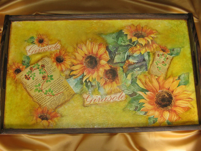 masuta-tava de servire la pat - 00 Decoupage 2014