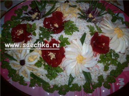 salata"Lunca cu flori"