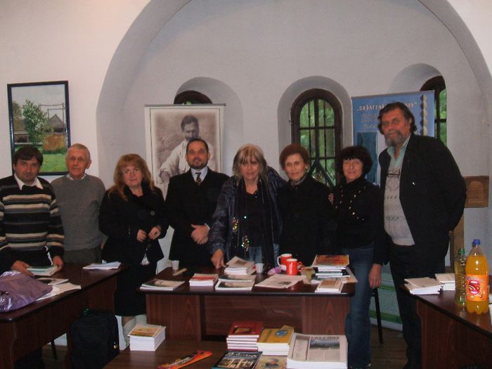 Tg. Jiu 2009 - Linda Bastide lanseaza poeti romani publicati  la Paris- Gheorghe Grigurcu, Lucian Al - Evenimente literare