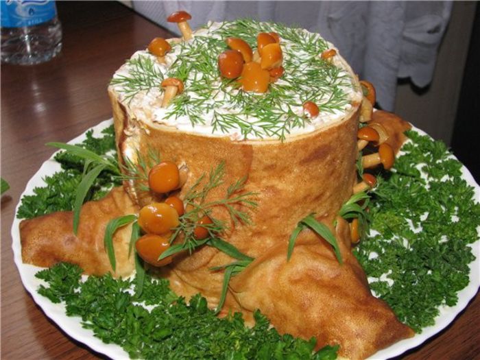 salata"ciot de ciuperci"
