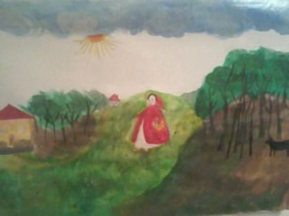 "Scufita Rosie" - Picturile Mariei - 7 - 8 ani