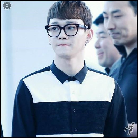 140501 Jong Dae - Chen @ EXO-M Incheon Airport LA.12 - exo - 140501 Chen - EXO-M Incheon Airport LA