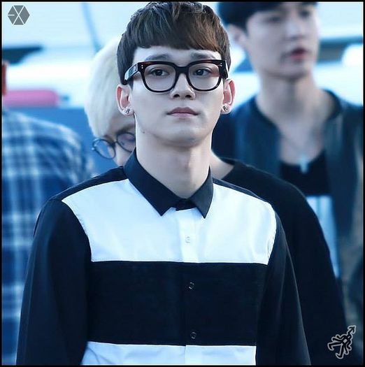 140501 Jong Dae - Chen @ EXO-M Incheon Airport LA.17