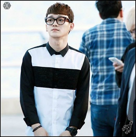 140501 Jong Dae - Chen @ EXO-M Incheon Airport LA.19