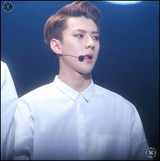 140415 Sehun @ EXO Comeback Showcase.010