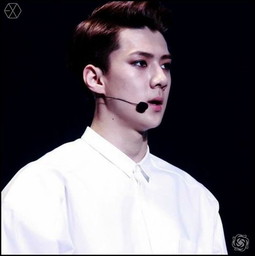 140415 Sehun @ EXO Comeback Showcase.011