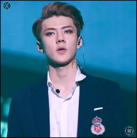 140415 Sehun @ EXO Comeback Showcase.012 - exo - 140415 Sehun - EXO Comeback Showcase