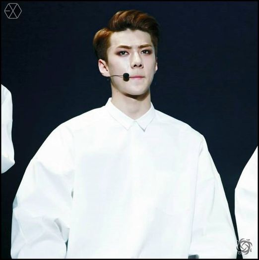 140415 Sehun @ EXO Comeback Showcase.017 - exo - 140415 Sehun - EXO Comeback Showcase