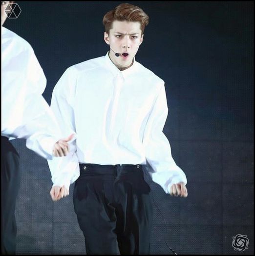 140415 Sehun @ EXO Comeback Showcase.025