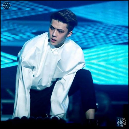 140415 Sehun @ EXO Comeback Showcase.044