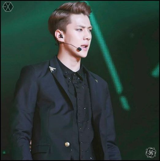 140415 Sehun @ EXO Comeback Showcase.059 - exo - 140415 Sehun - EXO Comeback Showcase