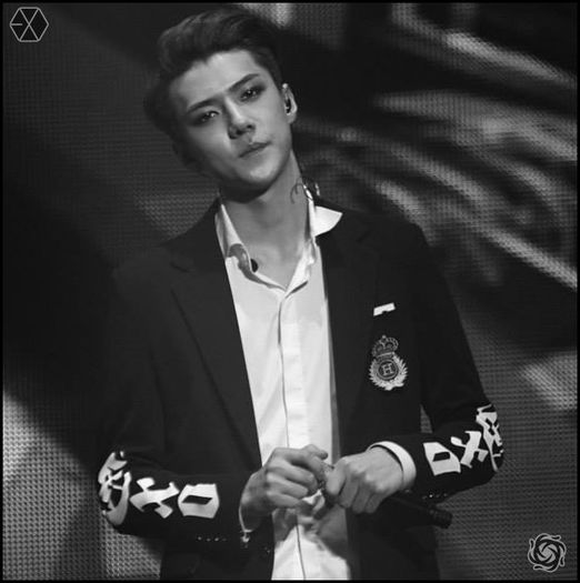 140415 Sehun @ EXO Comeback Showcase.066 - exo - 140415 Sehun - EXO Comeback Showcase