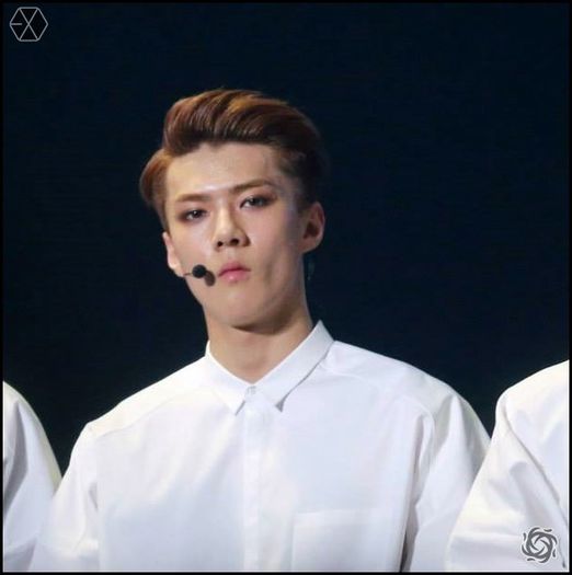140415 Sehun @ EXO Comeback Showcase.076