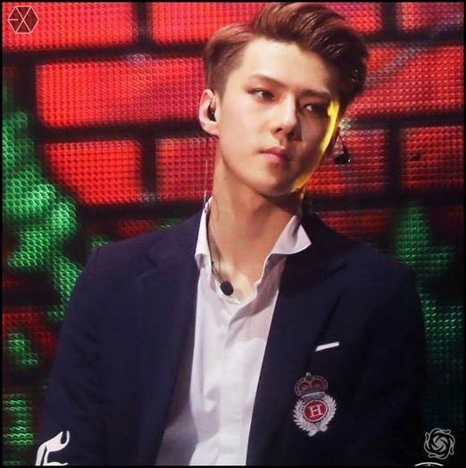 140415 Sehun @ EXO Comeback Showcase.077 - exo - 140415 Sehun - EXO Comeback Showcase