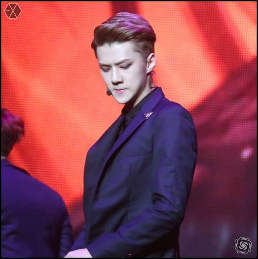 140415 Sehun @ EXO Comeback Showcase.082