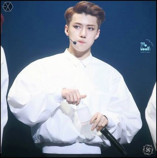 140415 Sehun @ EXO Comeback Showcase.088