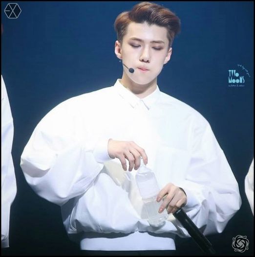 140415 Sehun @ EXO Comeback Showcase.089