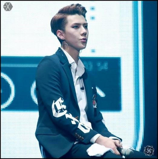 140415 Sehun @ EXO Comeback Showcase.092