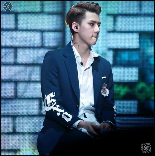 140415 Sehun @ EXO Comeback Showcase.094 - exo - 140415 Sehun - EXO Comeback Showcase