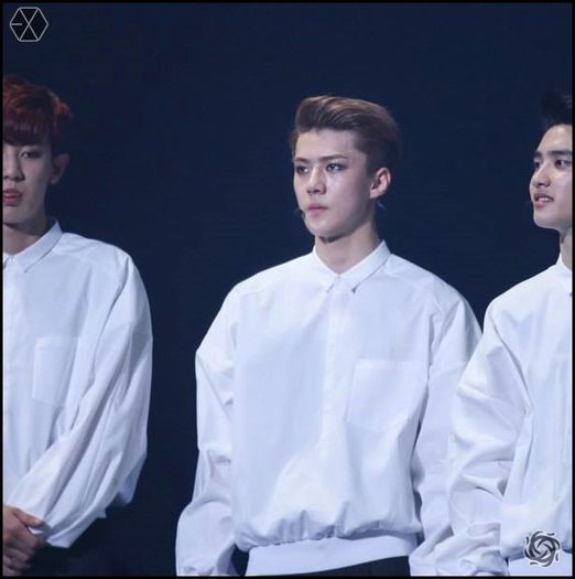 140415 Sehun @ EXO Comeback Showcase.109