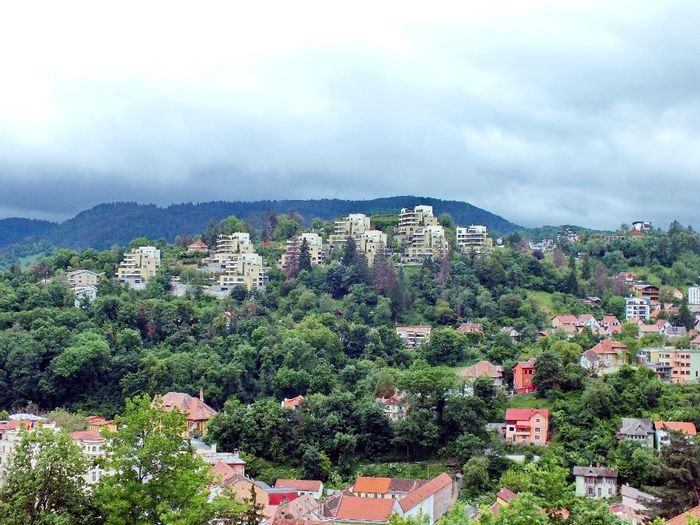 Vedere de la Cetate - BRASOV - ASPECTE