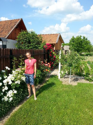 Eu :) - trandafiri 2014