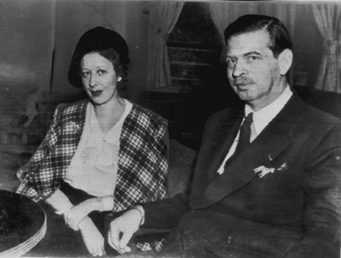 1947 Carol II si Elena Lupescu
