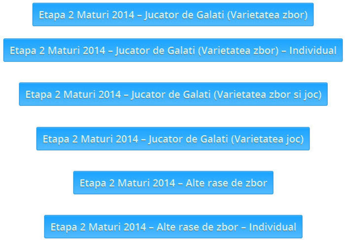 Maturi 2014 -2; http://asociatiacrescatorilordeporumbeijucatoridegalati-romania.ro/etapa-2-maturi-2014-jucator-de-galati-varietatea-zbor-si-joc/
