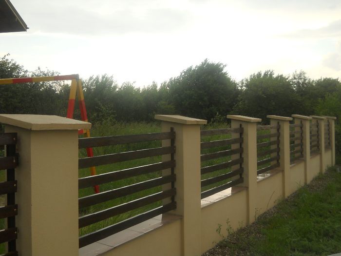 gard proiectat si facut de mine