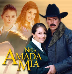 77. Amazoana (2003); Niña, Amada Mía cu Karyme Lozano, Sergio Goyri, Ludwika Paleta
