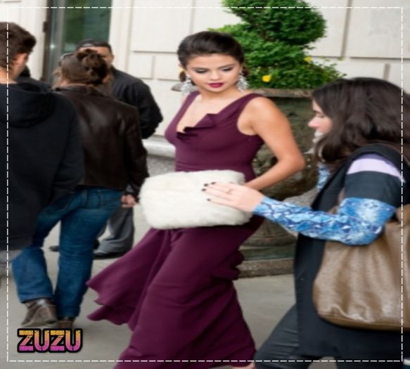  - x - SG - 05-05-2014 - Saindo do hotel Ritz-Carlton a caminho do Met Gala NY - Selena Marie Gomez