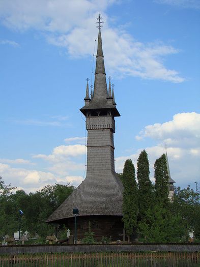 81.biserica Rogoz - 2-Case si anexe vechi din lemn-MM