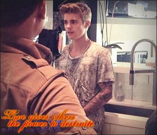 ; justin ; stay away from her Jason ! She`s mine!! -.-" - 1st Chapter