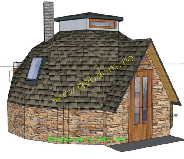 3VLP-D600- 014-marcat-08 - Oferta kit BASIC Cozy-Cabin diam 6m -  LICHIDARE STOC