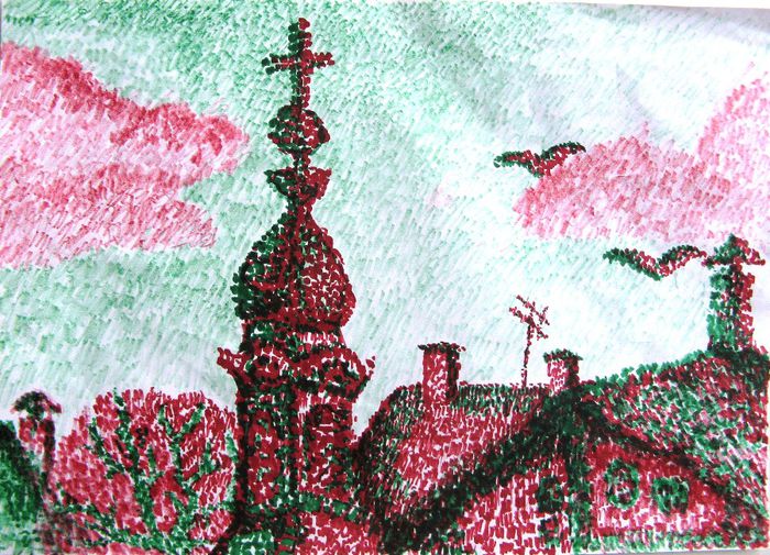 Kovacs Alexandra, 15 ani CNAM Dej - Pointilism-categoria 15-18 ani