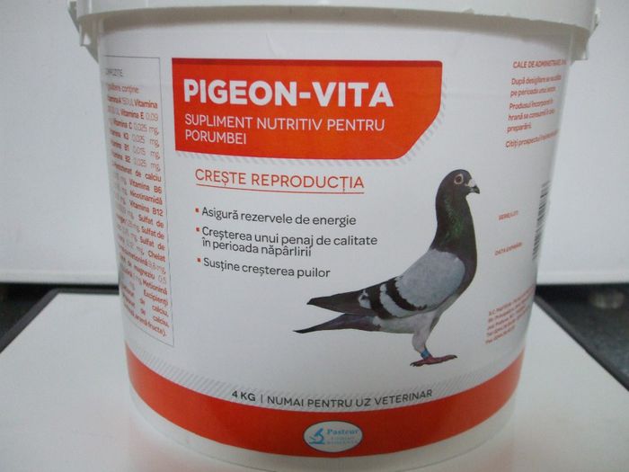 PIGEON-VITA 4 KG - 39 RON - PRODUSE PASTEUR