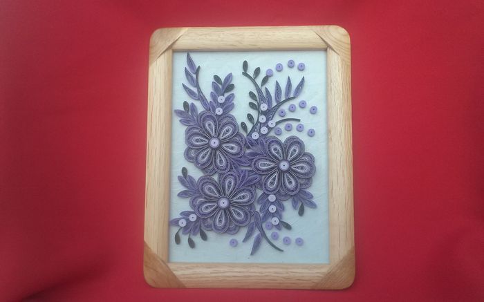 079 Tablou Quilling 18cm-23cm 40 lei