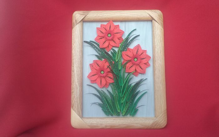 080 Tablou Quilling 18cm-23cm 40 lei